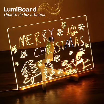 LumiBoard: Quadro de luz artística