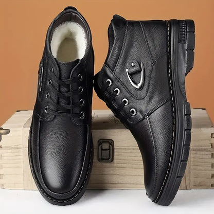 Imperio™ | Botas de couro térmicas para homem