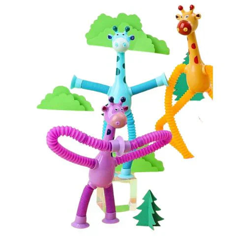 SQUEEZY: GIRAFAS SENSORIAIS (PACK DE 3 UNIDADES)