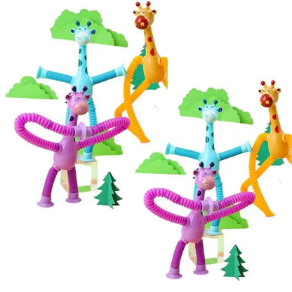 SQUEEZY: GIRAFAS SENSORIAIS (PACK DE 3 UNIDADES)